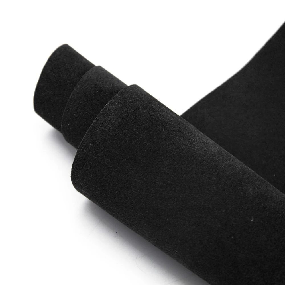 20*33cm Velvet Solid Color Double Sided Faux Leather Sheet For Bows Earrings Handbag DIY Handmade Vinyl 
