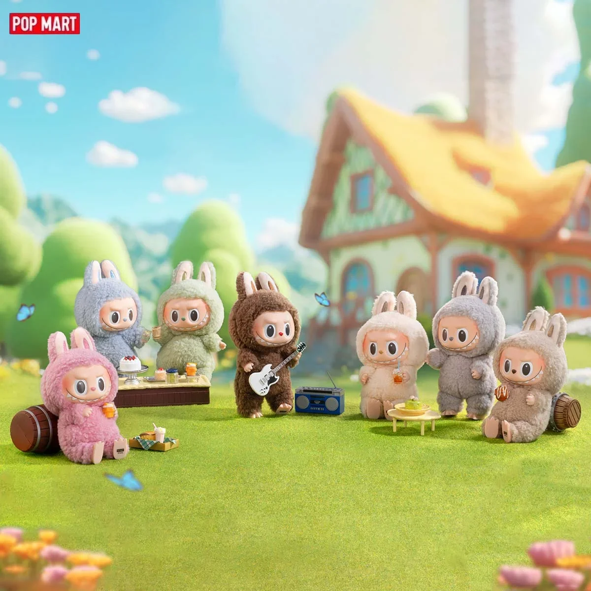 LABUBU THE MONSTERS-Exciting Macaron Vinyl Blind Box (Kawaii Toy