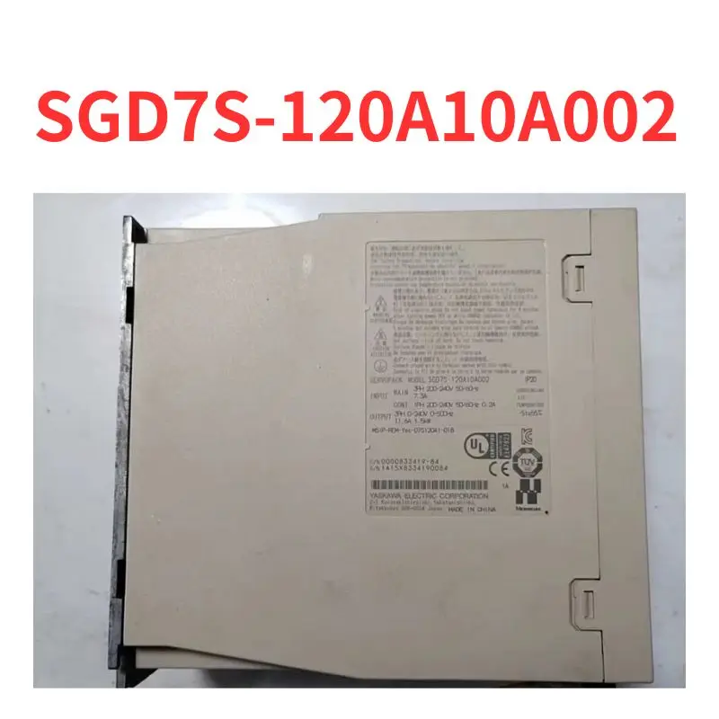 

90% new SGD7S-120A10A002 Servo Driver tested OK