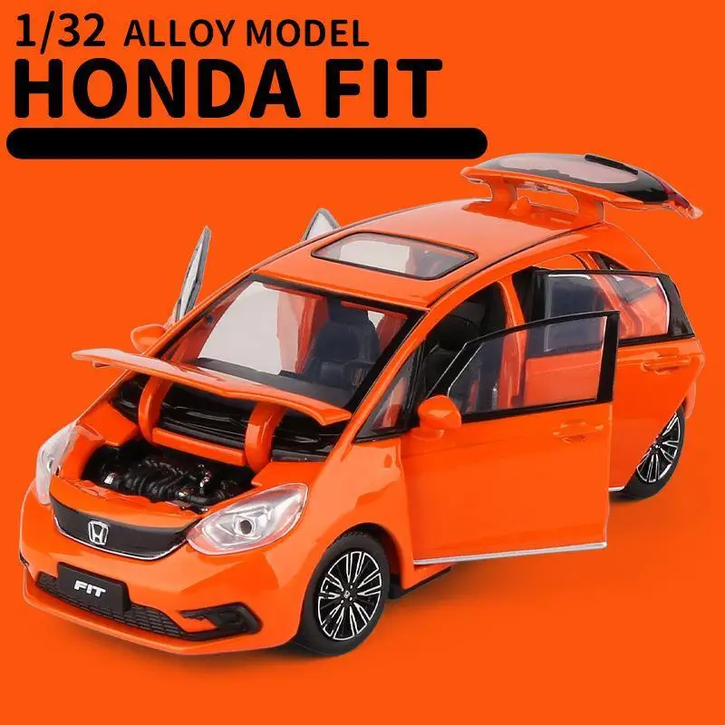 1/32 Honda FIT JKM Diecast Model Araba