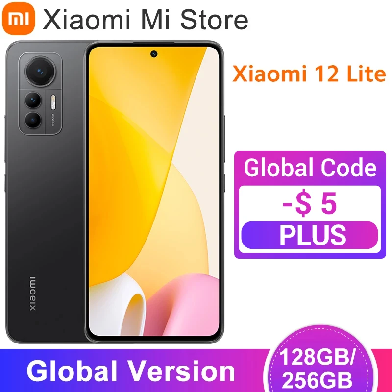 Globalna wersja Xiaomi 12 Lite Smartphone Snapdragon 778G 6.55 "120Hz AMOLED 108MP kamera NFC 4300mAh bateria 67W ładowanie 1 Globalna wersja Xiaomi 12 Lite Smartphone Snapdragon 778G 6.55 "120Hz AMOLED 108MP kamera NFC 4300mAh bateria 67W ładowanie 1