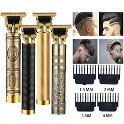 2023 Hot Sale Hair Cutting Machine Hair Clippers Rechargeable Beard Shaver Professional Electric Hair Trimmer for Men Barber