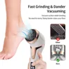 Electric Foot Polisher Callus Remover Rechargeable Foot File Heel Cracked Dead Skin Scrubber Grinder Pedicure Machine 10 Tools 2