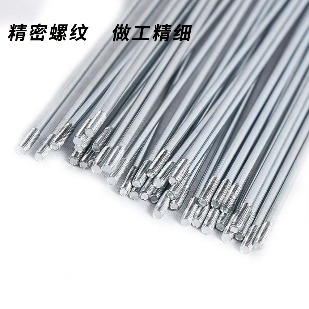 36pcs High Strength 14G/14K J bend Mountain / Road Bicycle Steel Spokes 170-300mm BZN001