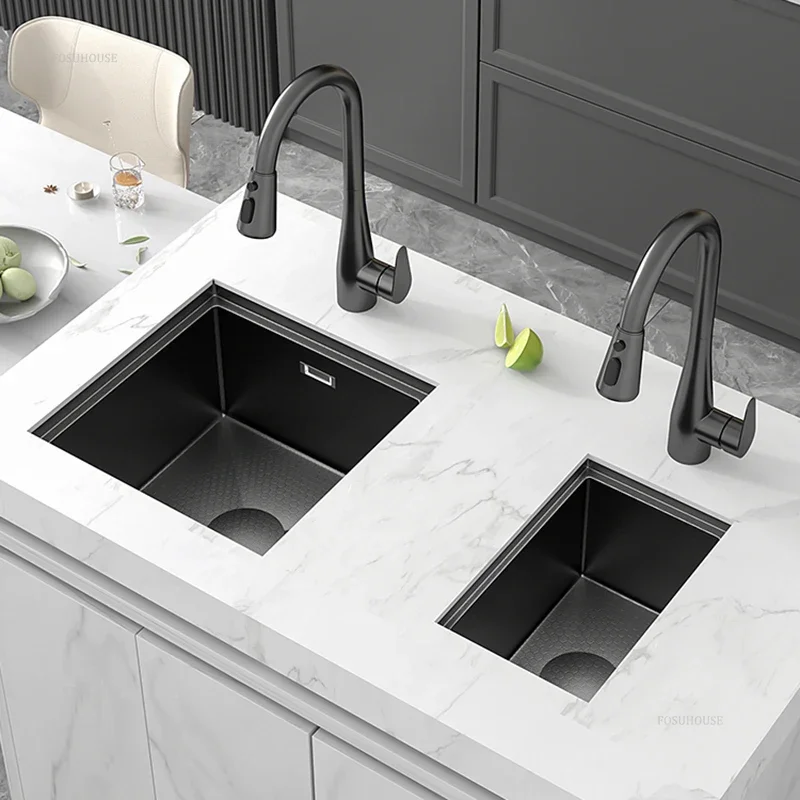 Nordic Honeycomb Embossed Kitchen Sinks Small Bar Invisible Single Slot Cover Home Hidden Island Sink Kitchen Accessories