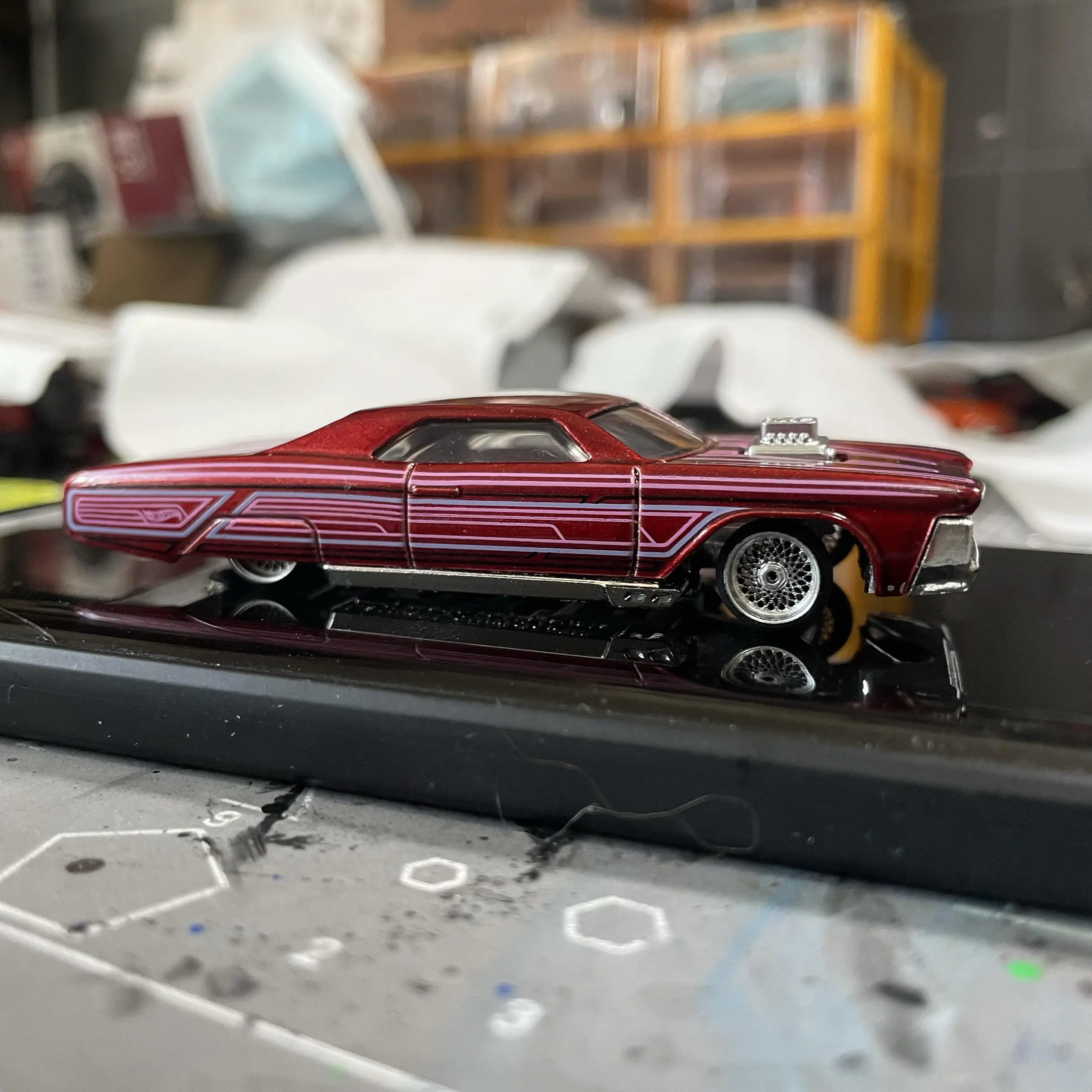 1/64 Car Model  Lowrider Jumping Car Bicycle Modification Parts 6