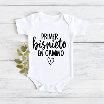 Ciao grande nonno nonna body per neonato annuncio di gravidanza pagliaccetto vestiti neonato tuta per neonato regalo per baby shower