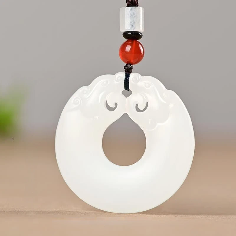 더블 드래곤 보호대 안전 버클 펜던트, 남녀 버클 펜던트