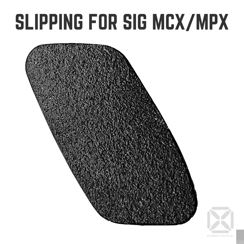 Hunting Supplies Emery Black Anti-skid Sticker Sig McX / MPX Special Laser Cutting Special