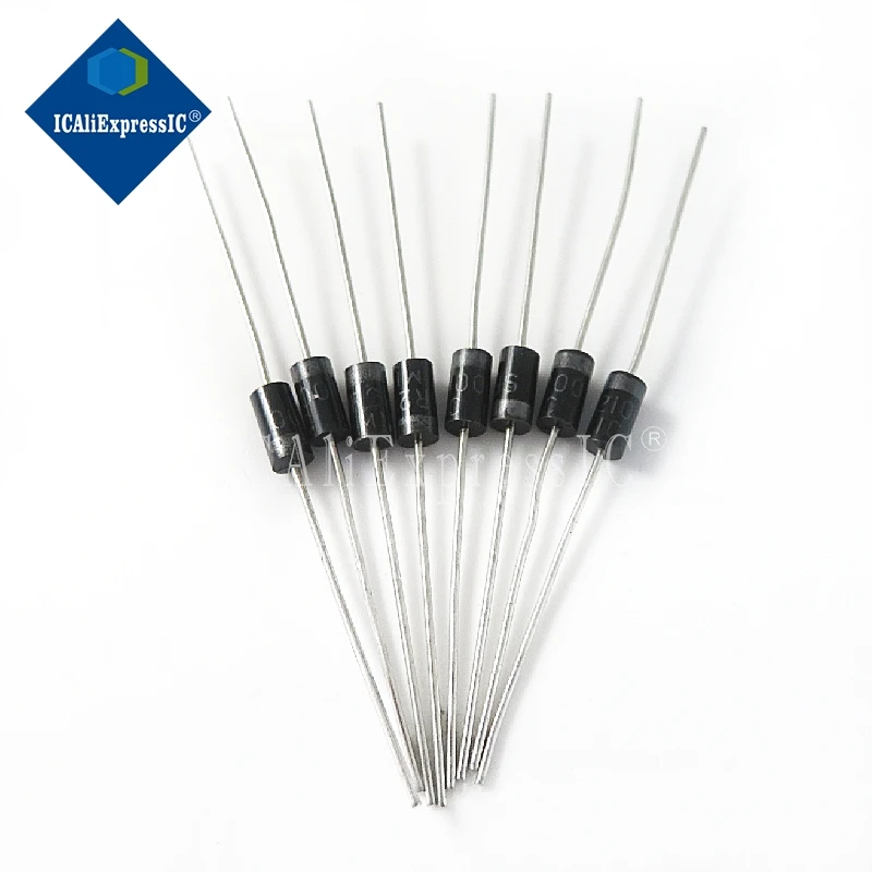 50 Pezzi Sr2100 Do-15 Diodo Schottky 2A 100V Dip Nuovo Originale Disponibile