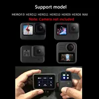 Для экшн-камеры Insta360 X5 X4 X3 GO3S Ace Pro 2, беспроводной водонепроницаемый Bluetooth-пульт дистанционного управления, диапазон 50 м, светодиодный экран, ремешок на запястье — изображение 5