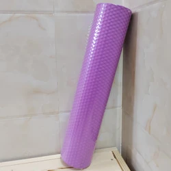 Hexagonal EVA Foam Yoga Roller for Enhanced Home Workouts (PURPLE)