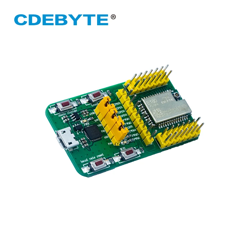 EFR32 테스트 보드 USB 포트 2.4GHz E180-ZG120B-TB ZigBee 3.0 테스트 키트 스마트 홈 E180-ZG120B 트랜시버 모듈