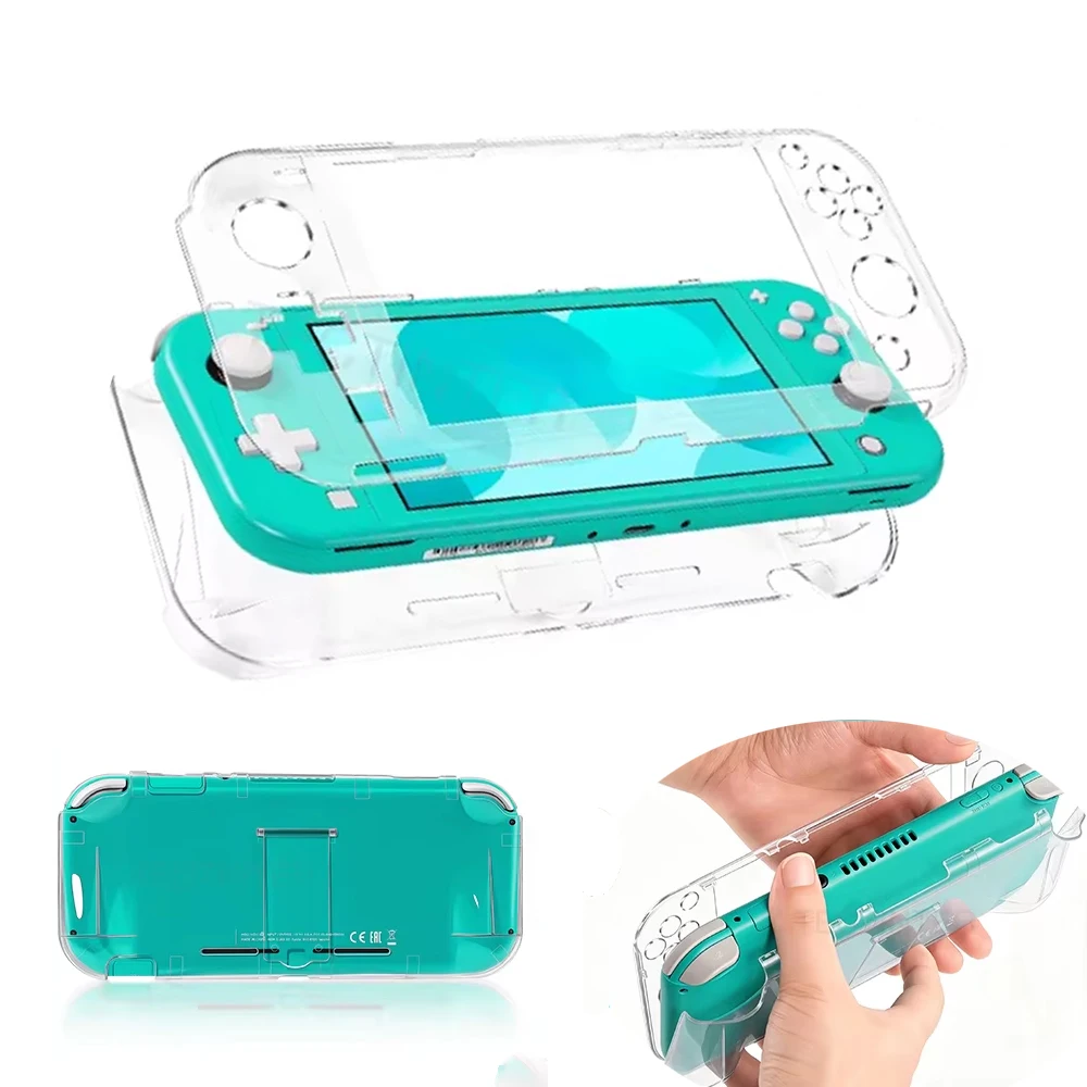 Crystal Clear Shockproof Protector Case with Stand