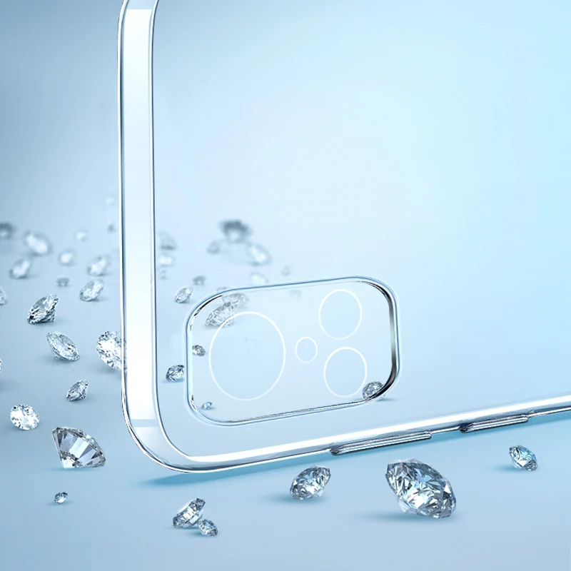 Transparent Soft Clear TPU Silicone Phone Case
