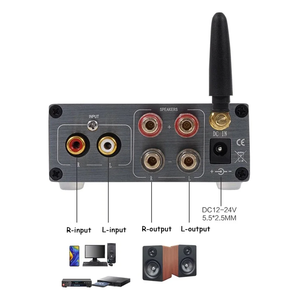 ♦️100ワット Bluetooth 4.2 Miniデジタルアンプ ステレオ Amazon.co.jp: Nobsound 100ワットBluetooth 4.2Miniデジタル