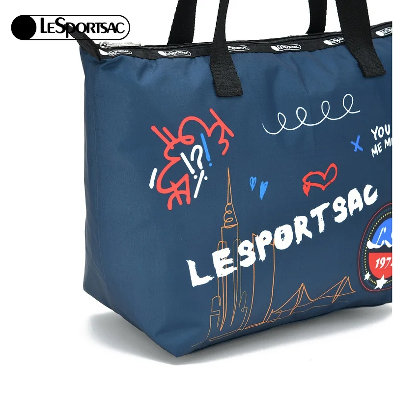 Lesportsac Lightweight Waterproof Women's Cloth Bag with Double-Sided Use  Handbag Commuting Tote Bag Holiday Birthday Gift - AliExpress
