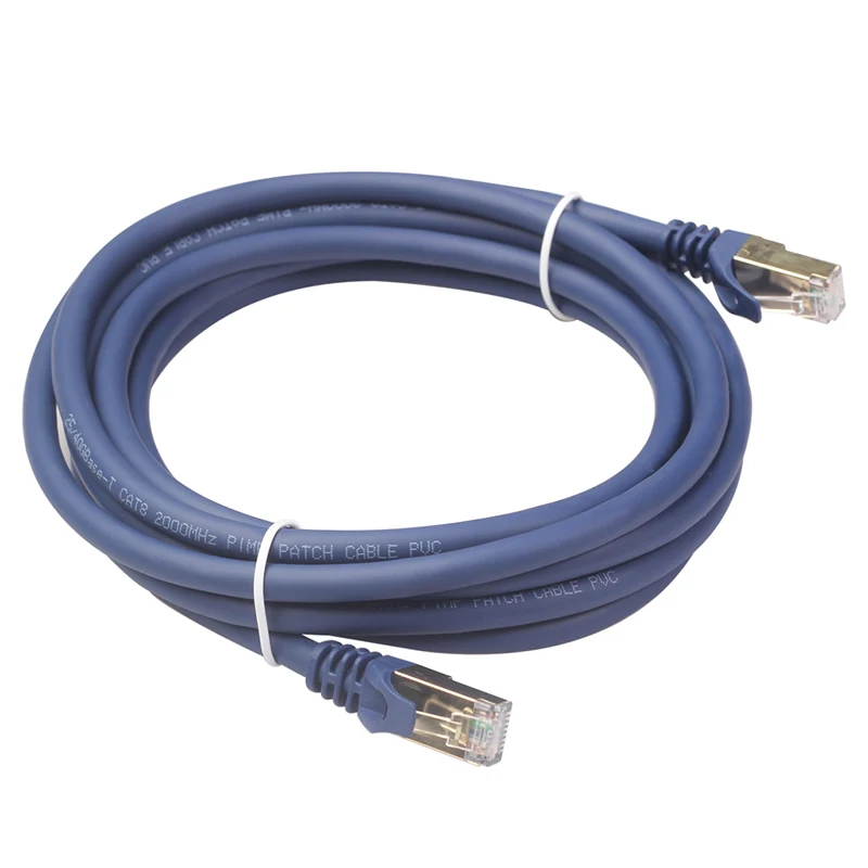 

Сетевой Ethernet-Кабель категории 8, прочный многофункциональный экологически чистый водонепроницаемый компьютерный периферийный кабель, частота пропускания 26awg 40 ГБ
