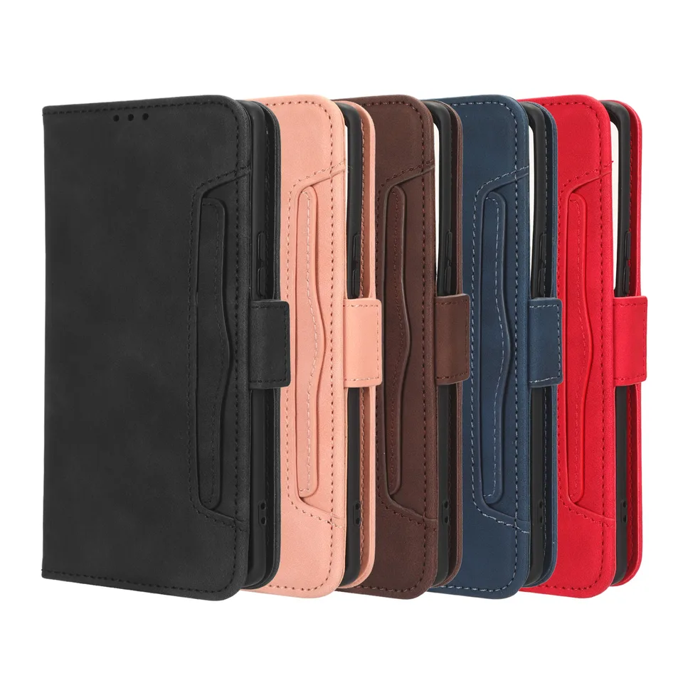 Protección Completa Funda Cartera QLTYPRI Para IPhone 14 - Cuero Sintético Con Ranuras Para Tarjetas Y Correa De Muñeca Funda Cartera Iphone 14