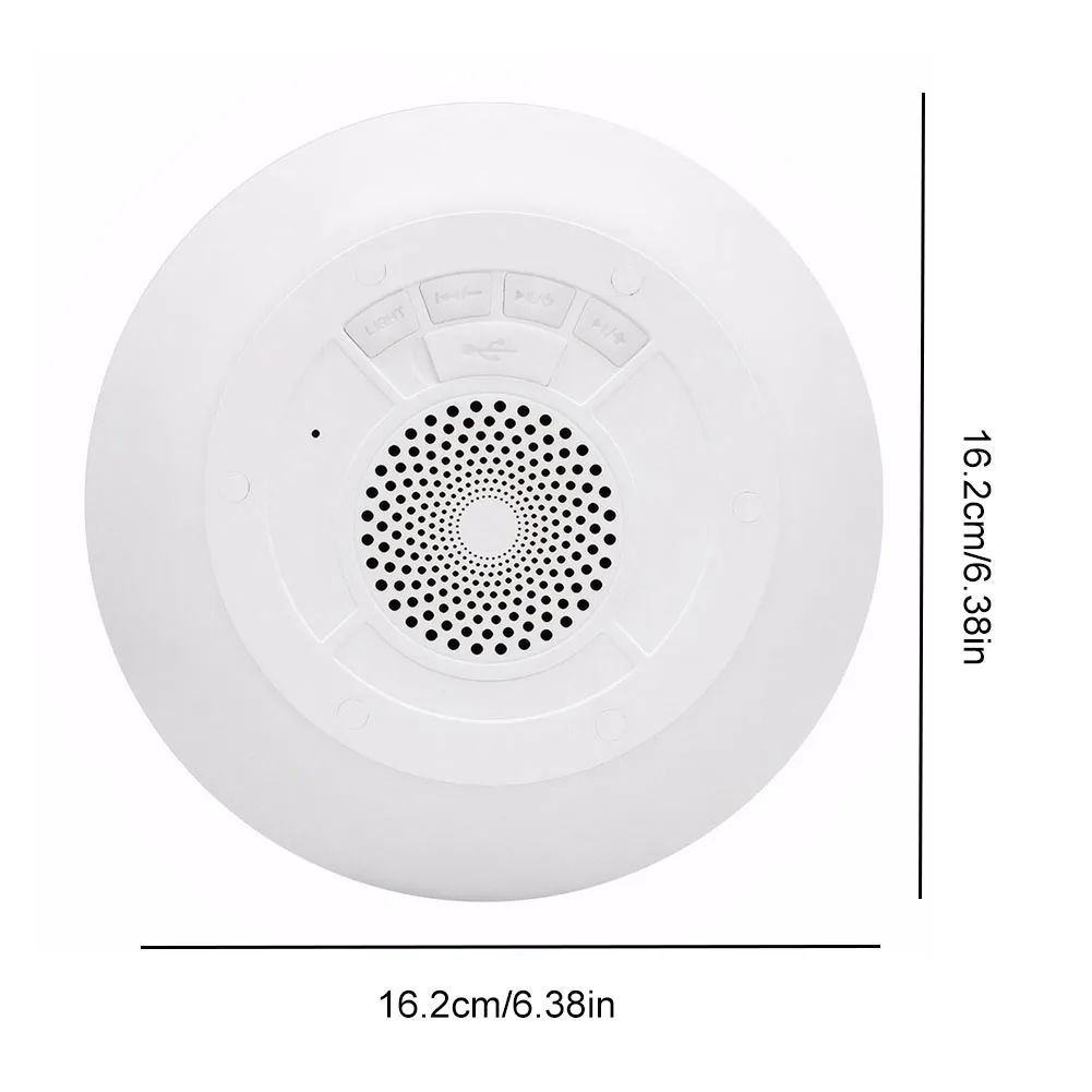 רמקול בריכה צפה עם תאורה צבעונית רמקול BT עמיד למים IPX7 רמקול חם אלחוטי לבריכה ספא וחוץ