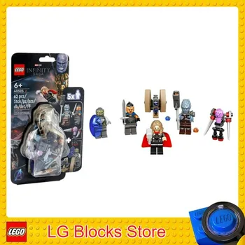LEGO 40525 Marvel Endgame Battle Minifigures Blister Pack Thor Chitauri Warrior Korg Miek and Valkyrie 6+ 62 Pieces for gift