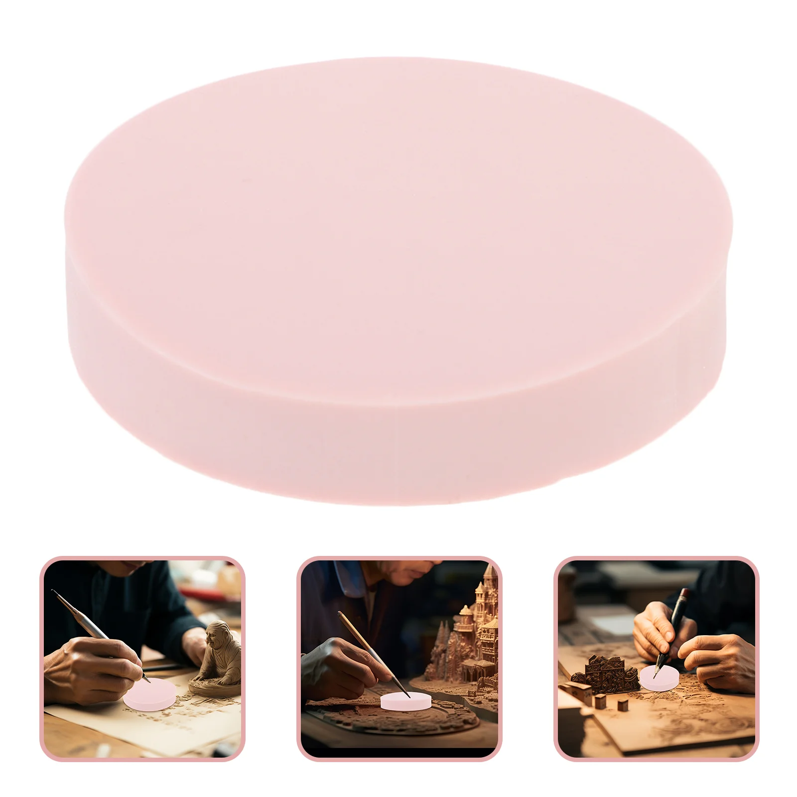 

24 Pcs Engraved Rubber Stamp Multi-function Blocks Carving Accessories for Multifunction DIY Making Bricks Tpr Tools