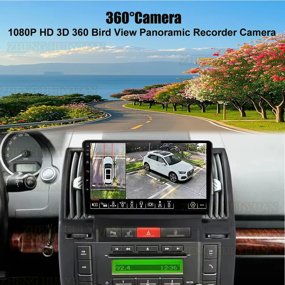 Para Land Rover Freelander 2 2007-2012 Android 15 Carplay Auto pantalla Radio reproductor Multimedia Autoradio estéreo 2din unidad principal 4