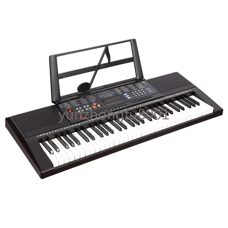 

598 Intelligent Electronic Keyboard 61 Key Steel Keys Adult and Children Beginner Introduction Teaching