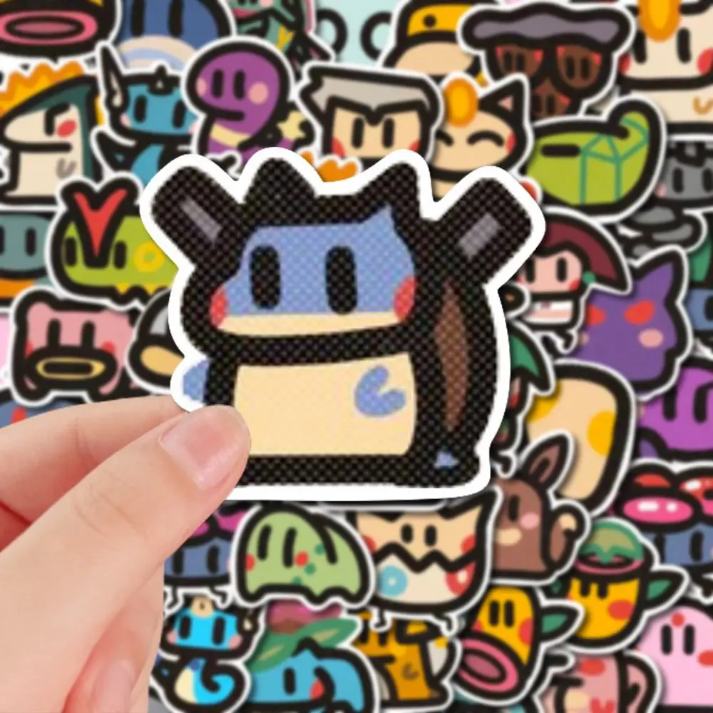 

100Pcs Cartoon Anime Kawaii Pokemon Stickers Pikachu Phone Case Tablet Notebook Journal Decorative Water Cup Waterproof Sticker