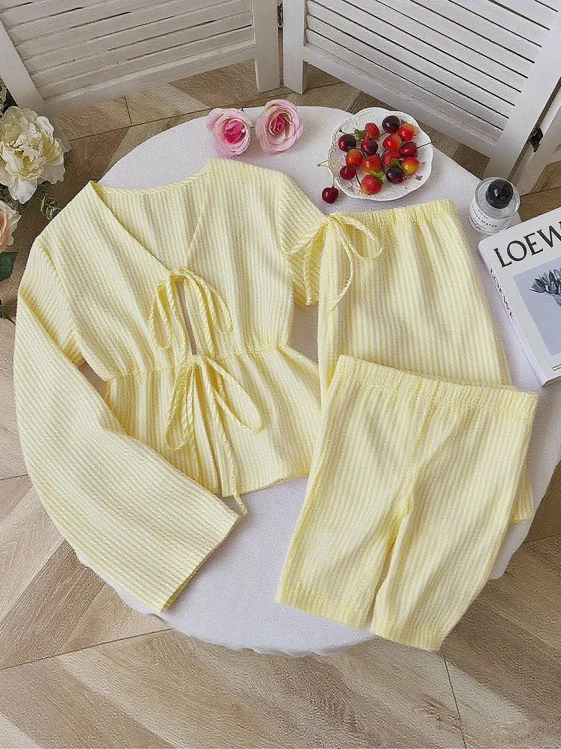 Long sleeve yellow