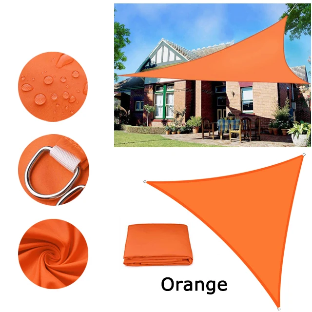 Waterproof Triangle Sunshade Protection Canopy