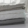 100% Linen Fitted Sheet with Elastic Band, Non Slip Adjustable Mattress Cover for Single Double King Queen Bed,140/160/200cm 4