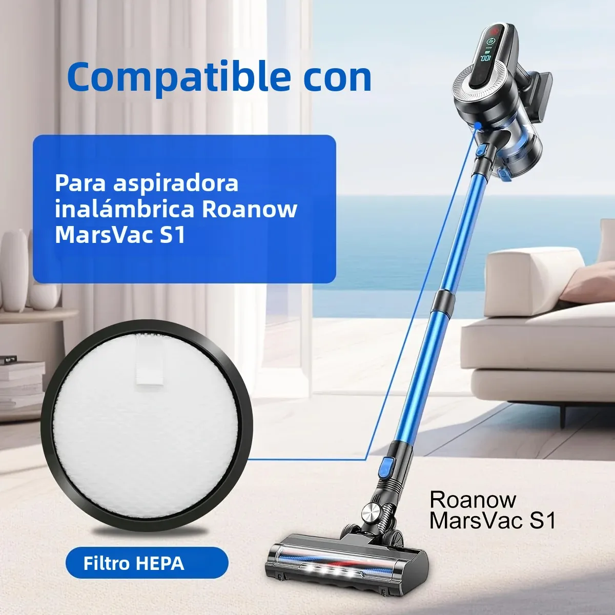 Type 27 Pre & Post Motor HEPA Filter Kit For Vax Mach Air - Foto 11