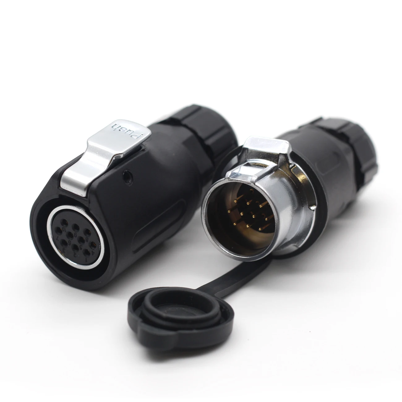 Description Picture 5 of itemXHP20 Cable Docking Connector 2 3 4 5 6 7 8 9 10 12 Pin Ip67 Waterproof Outdoor Industrial Equipment Power Plug And Socket