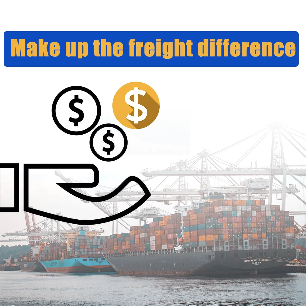 

TRANSPEED Freight Link, Make Up The Difference, Make Up Freight , Price Make Up The Difference （FOR Saver Shipping)