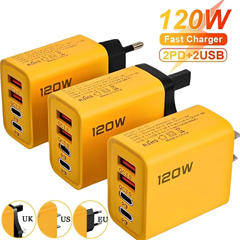 Carregadores-R-pidos-de-Carregamento-Carregador-USB-Tipo-C-Adaptador-de ...