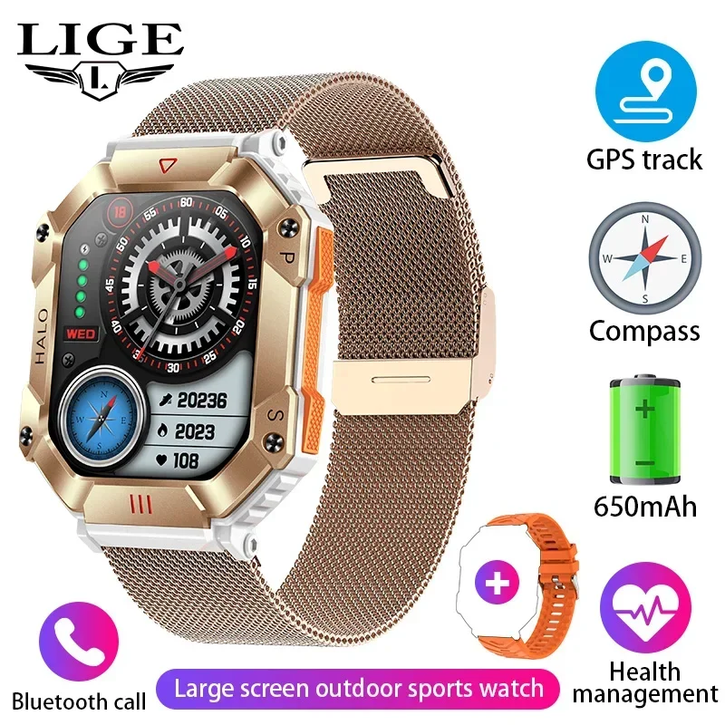 Rose gold mesh belt