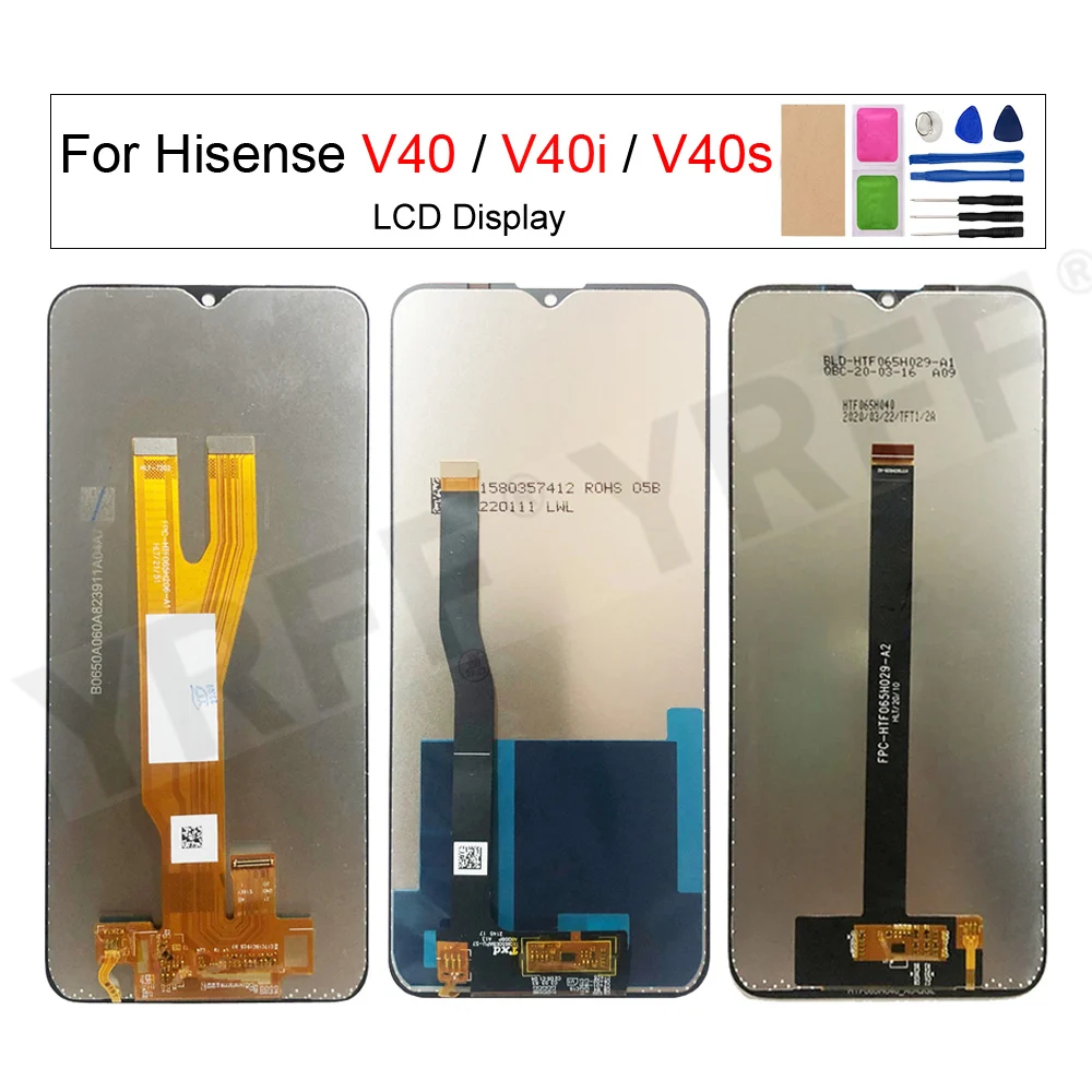 

For Hisense Infinity V40 V40i V40s LCD Display+Touch Screen Digitizer Assembly HLTE229E Screen Replacement Parts 100% Tested