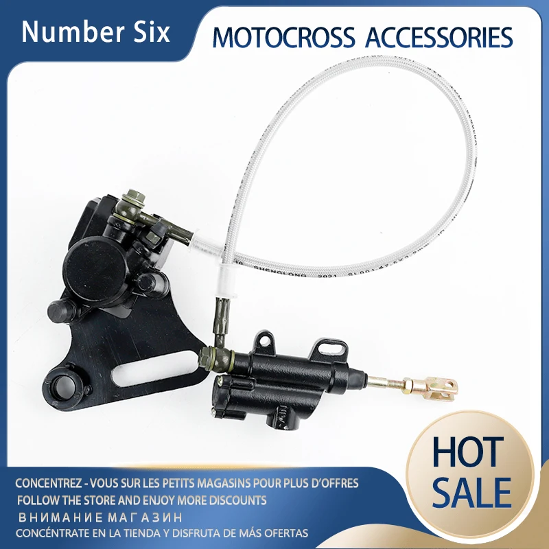 

Задний дисковый тормоз в сборе для мотоцикла, суппорт цилиндра для Honda CR125R CR250R CRF250R CRF450R CR CRF 50cc 70cc 110cc 125cc 140cc