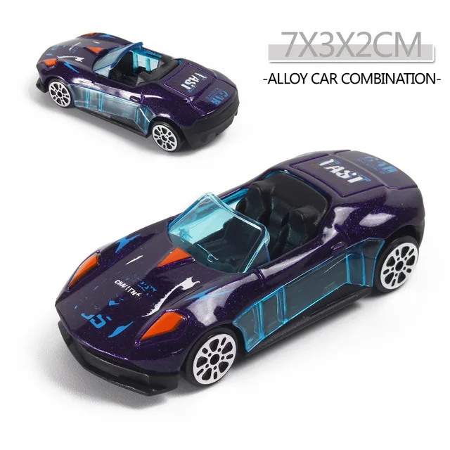 Kids Metal Cars Hot Educational Toy Children's Alloy Car 1/87 Die Cast Metal Alloy Children's Toy Car for Boy Gift Free Shipping 4