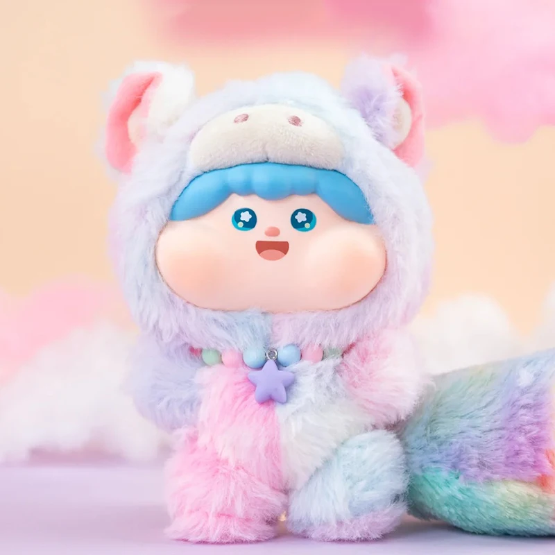 Fluffy Meatball V2 Series Blind Box Cute Meatball Vinyl Face