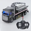 RC Truck 1:48 Remote Control Engineering Rescue Vehicle Trailer 2.4GHz Radio Controlled Cars Toys for Boys Kids Children's Gifts 5