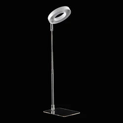 LED Indoor Angel Ring Plant Growth Light with Adjustable Timer and Retractable Height - USB (With base)