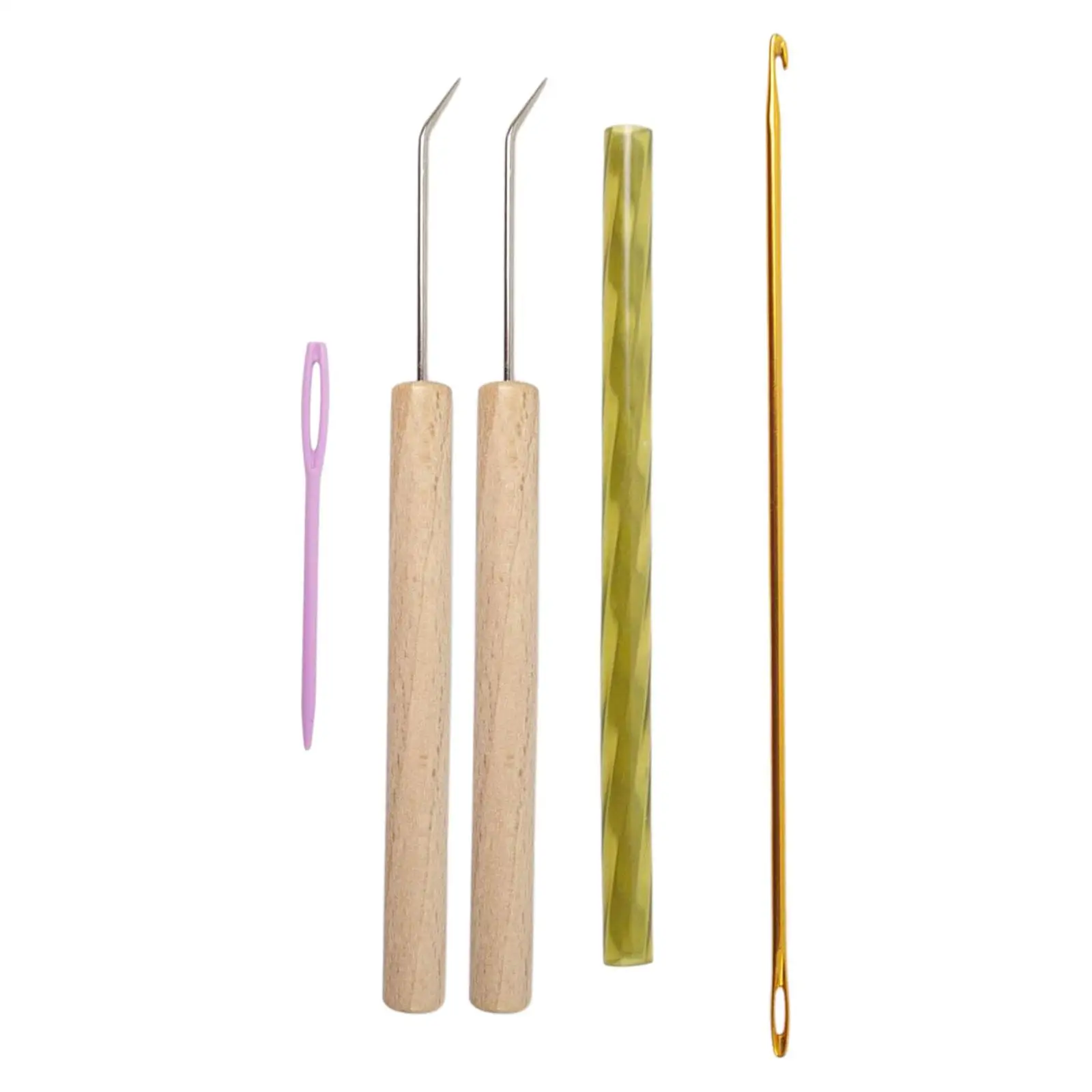 Knitting Loom 5 Pieces Round Loom Hook Set for Kids Adults Loom Pick Tool & Pin
