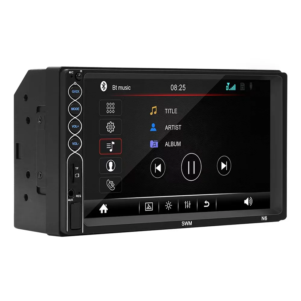 N6 New Apple Xr Internet Car Mp5/mp3 Card Player Radio Bluetooth Reverse Image