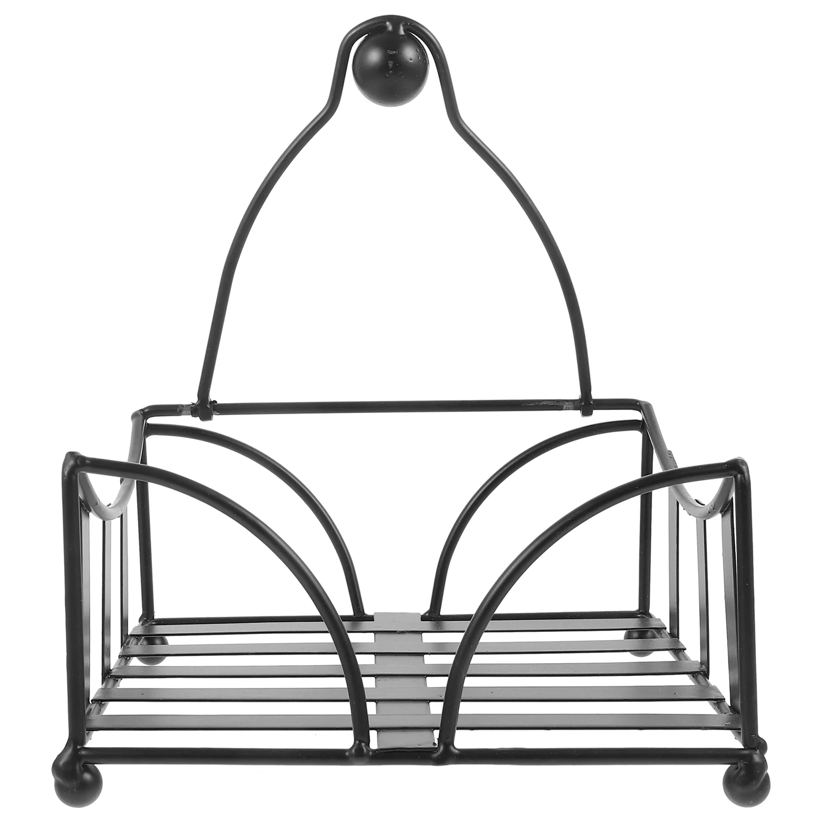 

Napkin Holder with Weighted Arm Iron Paper Towel Dispenser Restaurant