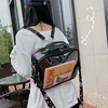 Ita Bag Cute Female Clear Backpack Transparent Backpacks Ita Shoulder Bag  for Teenage Girl Women Jelly Itabag Bagpack 1