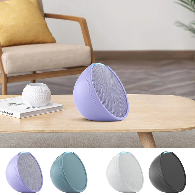 Altoparlante In Silicone Protettivo Per Custodia Echo Pop Coversleeve Copertura Protettiva Impermeabile Accessori Antiurto Per Altoparlanti Antigoccia