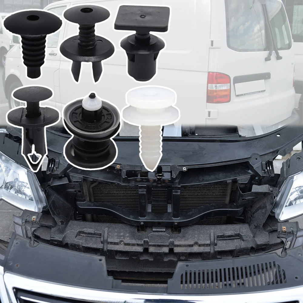 120PcsEngineRivetsPillarTrimClipsDoorBootLiningRoofStrip