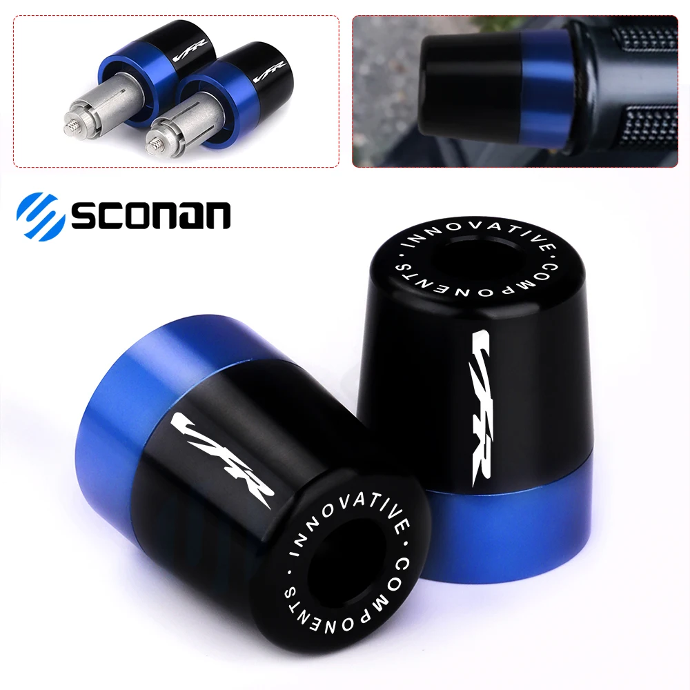 

For Honda VFR VFR800 VFR 800 F/X VFR Vfr800 CNC Aluminum Handle Bar End Plugs Handlebar Grips Cap Plug Motorcycle Accessories